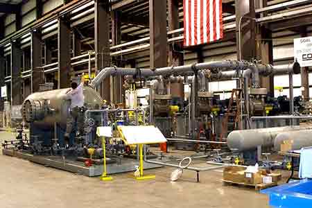 肯富来液环泵机组在阿美石油公司Aramco-和壳牌合资的Motiva炼油厂项目使用现场